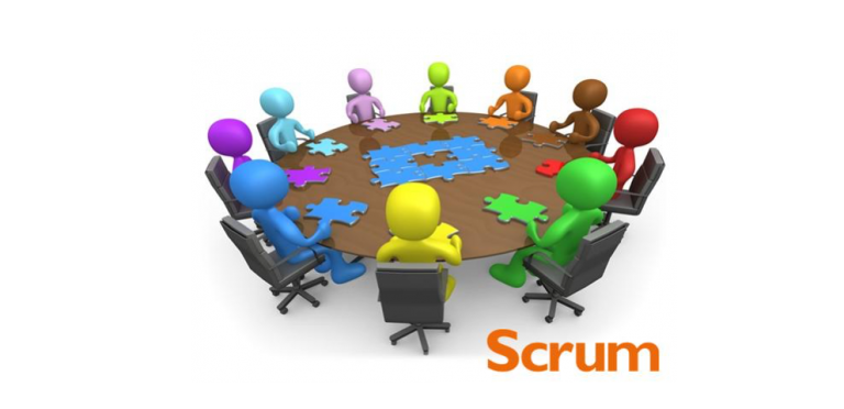 Scrum Illustration Agile Méthode 5 Minutes